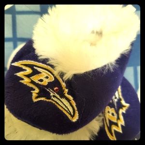 Baltimore Ravens Baby Slippers